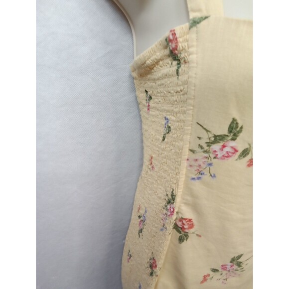 Forever 21 small yellow floral mini Sundress Flirt Romantic - Picture 3 of 16